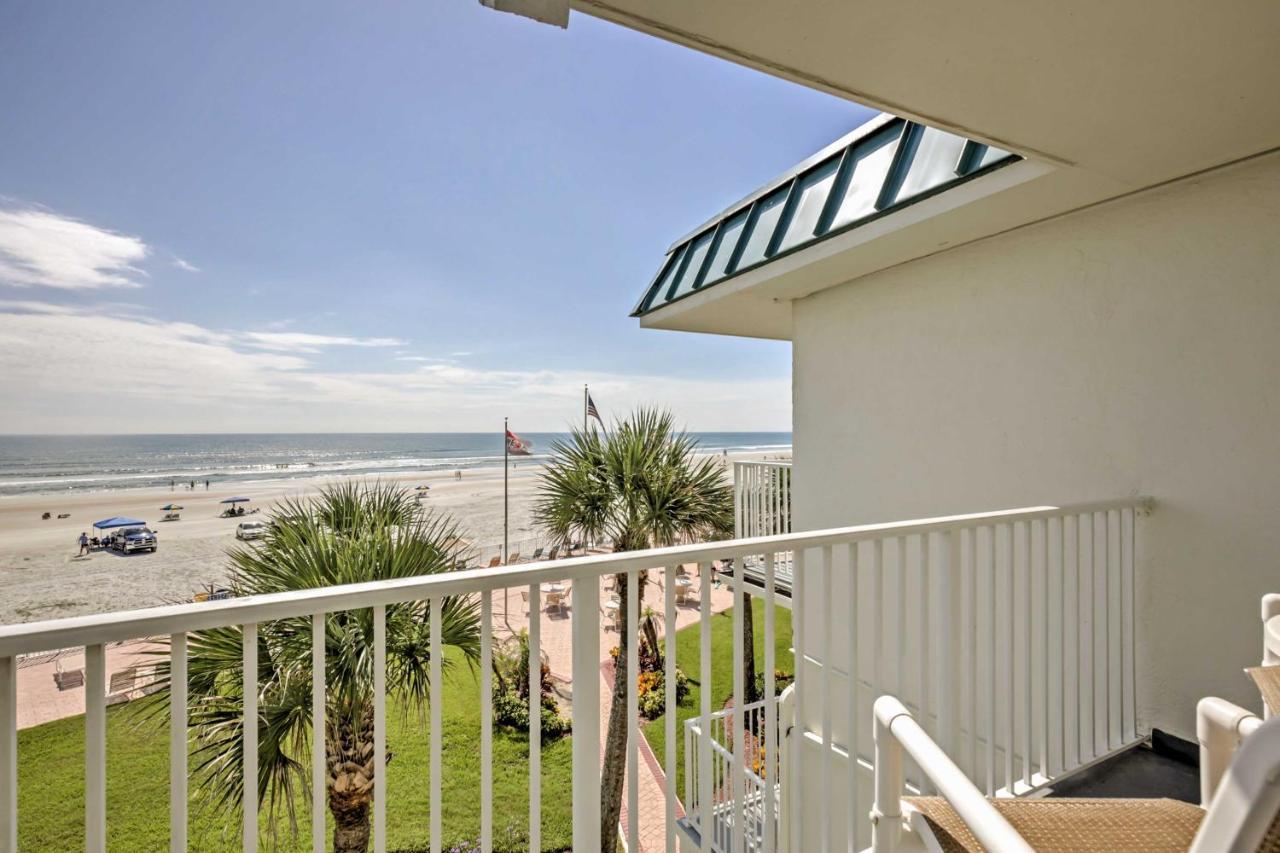 Daytona Beach Studio With Oceanfront Balcony And Pool! מראה חיצוני תמונה