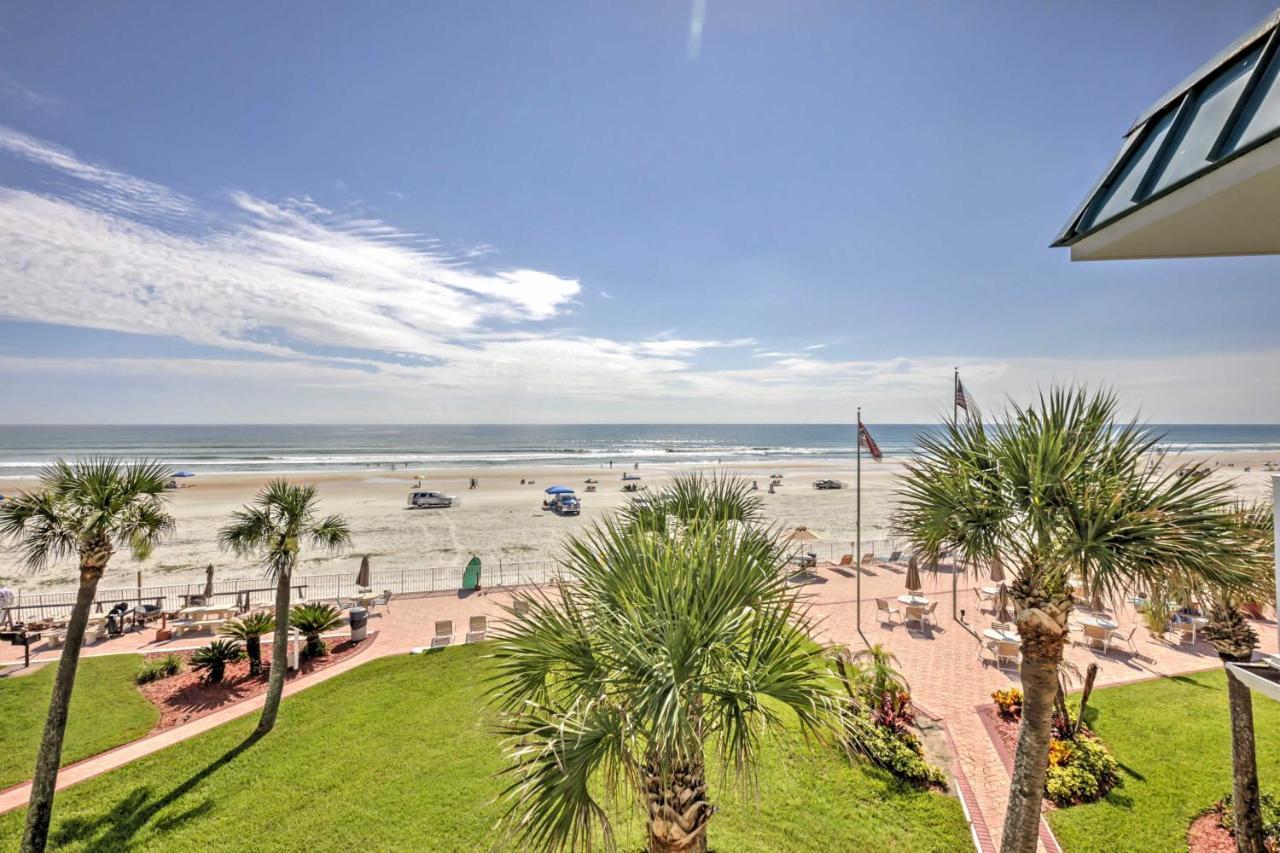 Daytona Beach Studio With Oceanfront Balcony And Pool! מראה חיצוני תמונה