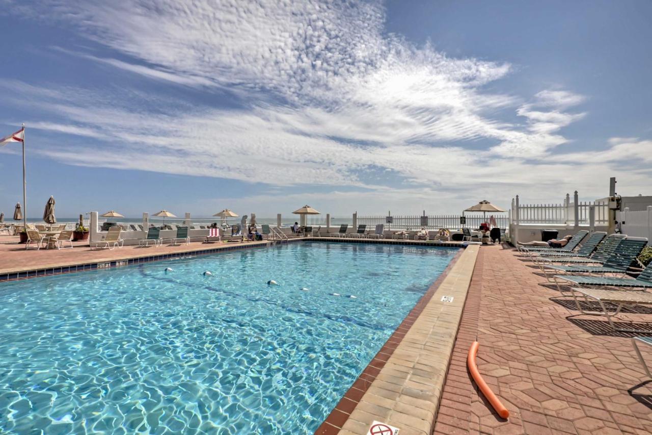 Daytona Beach Studio With Oceanfront Balcony And Pool! מראה חיצוני תמונה
