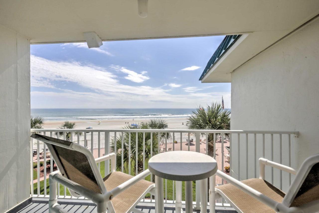 Daytona Beach Studio With Oceanfront Balcony And Pool! מראה חיצוני תמונה